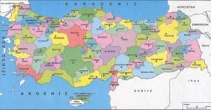 turkiye haritasi