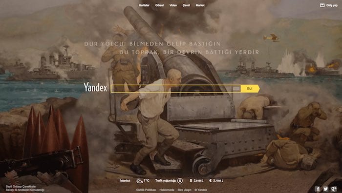 yandex canakkale
